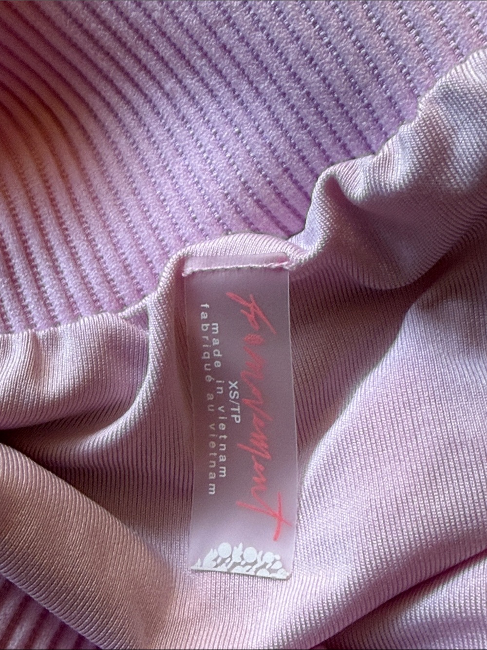 FP Movement Light Pink Carpe Diem Shorts - XS - Picture 2 of 4